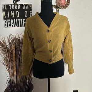 5 for $25 deal- Mustard Yellow button up